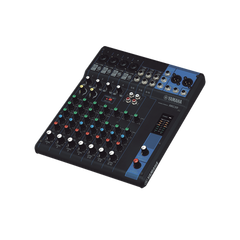 Mezcladora de Audio | 10 Canales | 4 Entradas de Micrófono | 3 Entradas de Línea Estéreo | Phantom Power