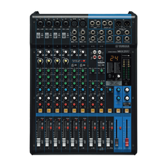 Mezcladora de Audio | 12 Canales | 6 Entradas de Micrófono/línea | 2 Entradas Estéreo | Efectos Integrados | Alimentación Phantom | USB