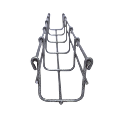 Charola Bimetálica Tipo Malla 66/50 mm, Ideal Para Utilizarse al Exterior o Zonas Húmedas, Hasta 53 Cables Cat6, Tramo de 3 Metros