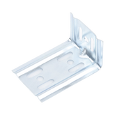Ménsula económica, para montaje en pared, para anchos de charola de 100mm, con acabado Electro Zinc