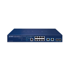 Switch Administrable Capa 3, 8 Puertos de 2.5G BASE-T, 2 Puertos de 10 G BASE-T, 2 Puertos SFP de 10 G