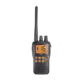Radio Marino Portátil VHF, flotante y sumergible, Rx: 156.050-163.275MHz Tx: 156.025-157.425MHz, cumple con los canales marinos Internacionales, de EUA y Canadá