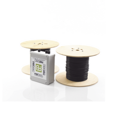 MICALERT Cable Sensor para Paredes, Rejas Rigidas o barandales / 2 zonas de 305 metros / 610 Metros de Protección Total/Tarjeta LPU400/Calibración via software