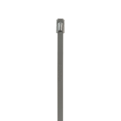 Cincho PanSteel de Acero Inoxidable Tipo 304, 201mm largo x 4.6mm ancho, Color Metálico, Paquete de 100pz