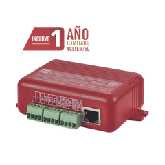 COMUNICADOR DUAL Universal para PANELES DE INCENDIO 4GLTEM - 1 Año de Servicio - Eventos a CMS