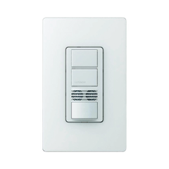 Interruptor con Sensor de Ocupación, Doble Tecnología Para Detección de Movimiento, Color Blanco