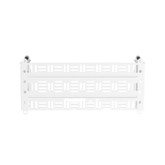 Accesorio Para Montaje de Equipos o Dispositivos en Gabinetes Multipropósito, de Instalación a Presión, de Acero, Color Blanco