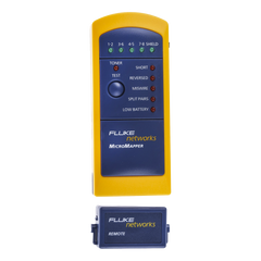 Probador de Mapa de Cableado MicroMapper, para Verificar Rápida y Fácilmente la Integridad del Cableado de Par Trenzado de Ethernet
