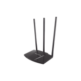 Router N de alta potencia 300 Mbps / 1 Puerto WAN 10/100 / 3 Puertos LAN 10/100 / Chip PA (potencia transmisión 2x) / 3 Antenas de 7 dBi