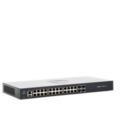 Switch cnMatrix EX1028 de 24 puertos Gigabit Ethernet y 4 SFP, Capa 2, gestión en la nube