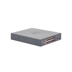 Switch cnMatrix EX2010-P capa 3 de 10 puertos(8 PoE Gigabit 802.3af/at, 2 SFP, 1 consola, 1 MNGMT, 1 USB) administración desde la Nube (MX-EX2010PXA-U)