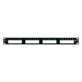 Patch Panel MAX Modular (Vacío), de 24 Puertos, Plano, 1UR
