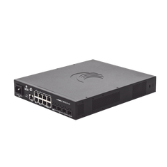 Switch cnMatrix TX1012-AC-P PoE Ideal para WISP / 8 Puertos Gigabit PoE + 4 SFP+ / PoE Budget 200W /Capa 2 y Capa 3 / Gestión Gratuita Desde la Nube