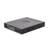 Switch cnMatrix TX1012-AC-P PoE Ideal para WISP / 8 Puertos Gigabit PoE + 4 SFP+ / PoE Budget 200W /Capa 2 y Capa 3 / Gestión Gratuita Desde la Nube
