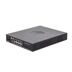 Switch cnMatrix TX1012-AC-P PoE Ideal para WISP / 8 Puertos Gigabit PoE + 4 SFP+ / PoE Budget 200W /Capa 2 y Capa 3 / Gestión Gratuita Desde la Nube
