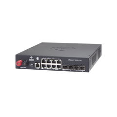 Switch cnMatrix WISP TX1012-DC-P de 8 puertos PoE y 4 SFP+, 170 W PoE Budget, Capa 2, gestión gratuita desde la nube, para corriente directa