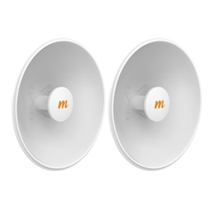 Antenas Modulares Dual Slant, 4.9 - 6.4 GHz, Dimensiones (42.9 cm), Apertura 8 ° Ganancia de 25 dBi, Diseñada para radio C5x