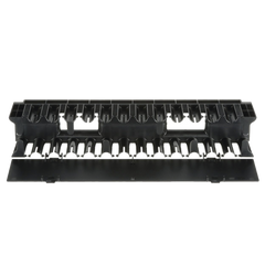 Organizador de Cables Horizontal NetManager, Sencillo (Solo Frontal), Para Rack de 19in, 2UR