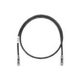 Cable de Parcheo UTP Categoría 6, con Plug Modular en Cada Extremo - 1.5 Metros (4.92 Pies) - Negro