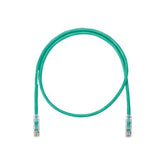 Cable de parcheo UTP Categoría 6, con plug modular en cada extremo - 1 m. - Verde