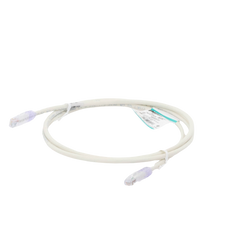 Cable de Parcheo UTP Categoría 6, con Plug Modular en Cada Extremo - 1.5 Metros (4.92 Pies) - Blanco Mate