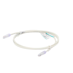 Cable de parcheo UTP Categoría 6, con plug modular en cada extremo - 1.5 m. - Blanco Mate
