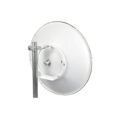 1 Antena Direccional de alto rendimiento / diámetro de 60 cm / 5.9-7.2 GHz / Ganancia 30 dBi / SLANT de 45 ° y 90 ° / Ideal para 30 km / Conector N-Hembra / Montaje y jumpers incluidos.