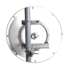 Antena Direccional / 6 ft / 5.9-7 GHz / Ganancia 37 dBi / SLANT de 45 ° y 90° / Incluye Jumpers con conector N-Macho a RSMA / montaje y radomo incluido.