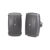 Altavoces de Montaje en Superficie de 2 vias | Woofer 5 in, Tweeter 0.5 in | Semi-Exterior, 6 ohms | Par Color Negro