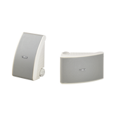Altavoz de Montaje en Superficie de 2 vias | Woofer 5.25'' | Tweeter 1'' | Media Intemperie| 6 ohms | Par | Color Blanco