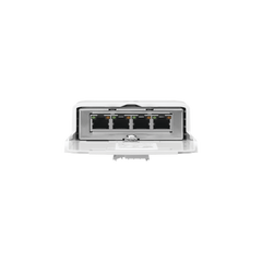 Switch PoE 24 V de Paso para Exterior con 4 Puertos Gigabit (1 PoE In, 3 PoE Out) NanoSwitch