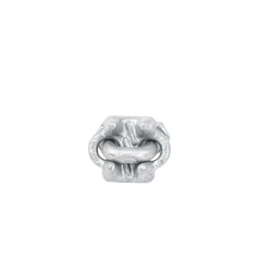 Nudo/ Perro/ Abrazadera Acero Forjado para Cable de 3/8", Galv. por Inmersión en Caliente.