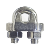 Nudo/ Perro/ Abrazadera Acero Forjado para Cable de 5/16", Acero Inoxidable.