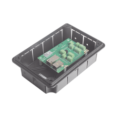 Terminal de Habitación IP de Empotrar / Bus RS485 / 12 Entradas Digitales / SIP / PoE / Compatible con NX1071 y NX1075