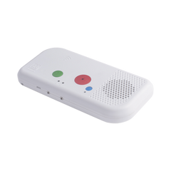 Terminal de Habitación IP / Botón Azul de Llamada a Médico / Lector RFID 125 KHz / SIP / PoE / Compatible con NX1071 y NX1075
