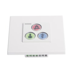 Modulo de 3 Botones iluminados con Lector RFID 125 KHz / Alarma / Cancelar y Código Azul / BUS RS485 / Compatible con NX0019/B, NX1021 y NX0015