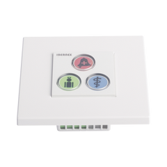 Modulo de 3 Botones iluminados / Alarma / Cancelar y Código Azul / BUS RS485 / Compatible con NX0019/B, NX1021 Y NX0015