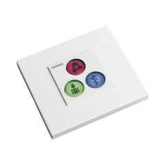 Modulo de 3 Botones iluminados para habitación de Hospital / Alarma / Cancelar y Código Azul / BUS RS485 / Compatible con NX0019/B, NX1021 Y NX0015