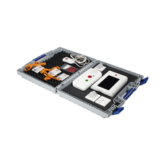 Maletín Funcional Demo Sistema de Llamada Paciente Enfermera IP con Terminales IP y Periféricos
