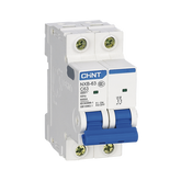 Pastilla para Riel Din, 2 Polos, 10 Amp, Vca:110/415v, 6kA, Catálogo: NXB632PC10, Serie: NXB-63.