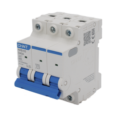 Pastilla para Riel Din, 3 Polos, 40 Amp, Vca:110/415v, 6kA, Catálogo: NXB633PD40, Serie: NXB-63.