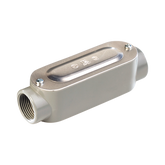 Caja Condulet tipo C de 3/4" (19.05 mm) Incluye tapa y tornillos.