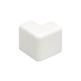 Esquinero exterior, para uso con canaleta LD10, material ABS, Color Blanco Mate