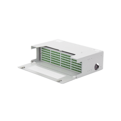 Distribuidor de Fibra Óptica para 144 Empalmes, con 144 Acopladores SC/APC y 144 Pigtails, 19, 5 UR