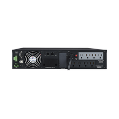 UPS de 1500 VA/1350 W, Online Doble Conversión, Entrada 120 Vca NEMA 5-15P, Onda Senoidal Pura, Rack o Torre de 2 UR, Con 8 Tomas NEMA 5-15R