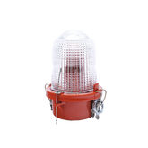 Lámpara de Obstrucción Roja/ Luz Fija Tipo L-810, LED de baja intensidad/ 120 - 240 Vca/ Luz Infraroja