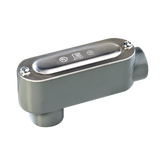 Caja Condulet tipo LB de 1/2" (12.7 mm) Incluye tapa y tornillos.