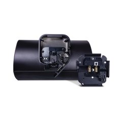 Altavoz Exterior | 2 Vías | Controlador de 6,5" | Tweeter de 1" | Radiador que Mejora los Graves | Tecnología de Montaje de Bloqueo Rápido | 120 W | 8Ω | Negro