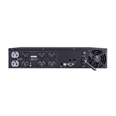 UPS 2000 VA/1540 W, Topología Línea Interactiva, Entrada 120 Vca NEMA 5-20P, Onda Senoidal Pura, Torre o Rack 2 UR, Con 2 Tomas NEMA 5-20R y 6 NEMA 5-15R