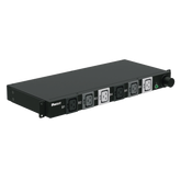 PDU Básico para Distribución de Energía, Plug de Entrada Trifásico CS8365C, Con 6 Contactos C19, Instalación Horizontal de 19in, 1UR, 50 Amp, 208 Vca